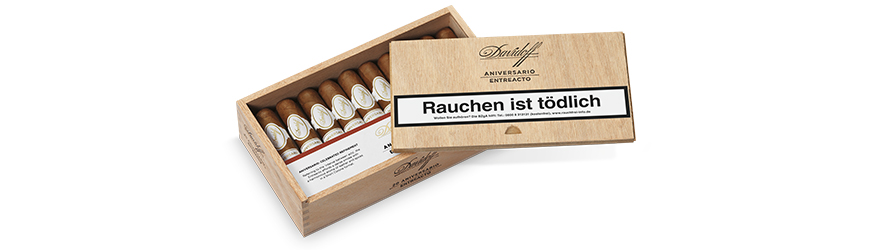 Davidoff Aniversario Kiste offen