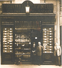 Savinelli Pfeifen altes Bild vor Produktion