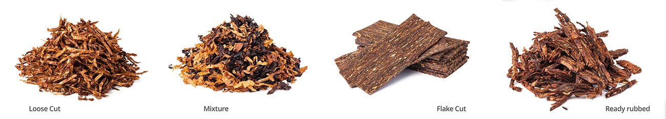 Schnittarten Pfeifentabak